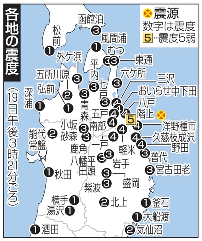 東日本 大震災 余震
