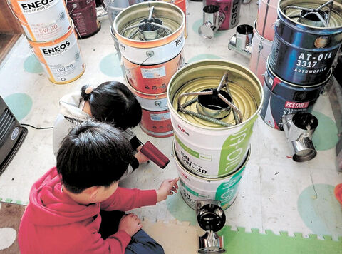 身近な燃料で高火力 小学生がロケットストーブ製作 １５ ２０日に仙台で展示販売 河北新報オンラインニュース Online News