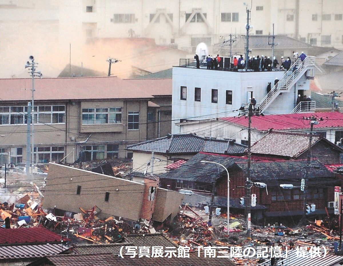 津波 屋根 