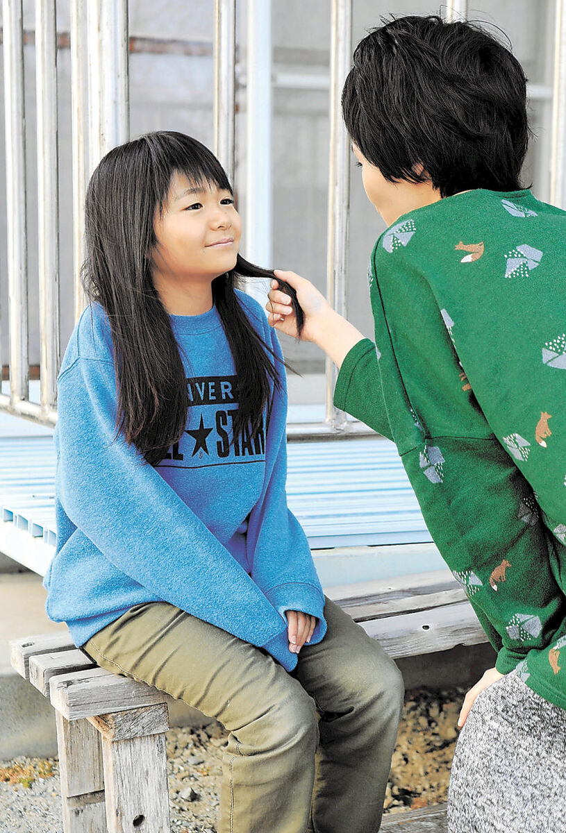 僕の髪 誰かのために 鹿又小 佐々木君がヘアドネーション挑戦中 河北新報オンラインニュース Online News