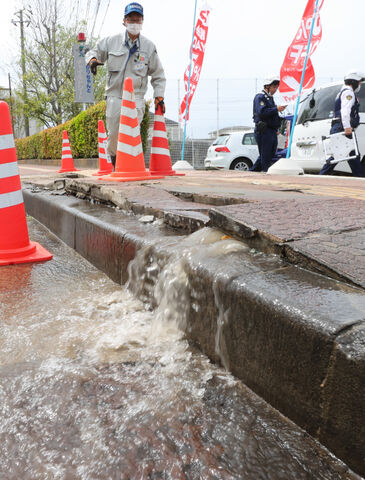 水道管の破損 仙台で相次ぐ 一部で断水も 河北新報オンラインニュース Online News