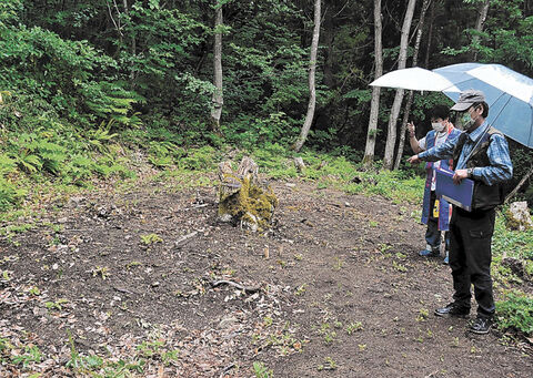 前田慶次の墓所は 米沢の寺院裏山 市民ら推定 河北新報オンラインニュース Online News