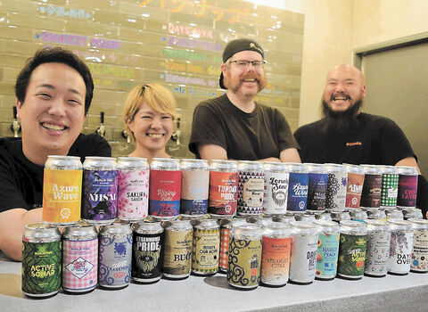洗練されたデザインも人気 気仙沼のクラフトビール 缶販売に主軸 河北新報オンラインニュース Online News
