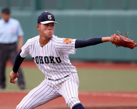 甲子園出場の強豪校、東北高校硬式野球部実使用ユニフォーム - 野球