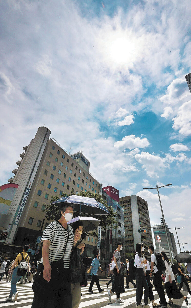 東北南部 ６月なのに梅雨明け 観測史上初 期間もわずか１４日間 河北新報オンラインニュース Online News