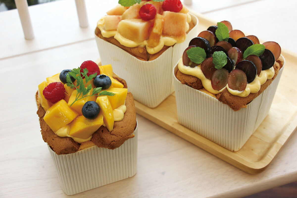 ひんやりふわふわ 夏仕様のシフォンケーキ＜Patisserie chou chou