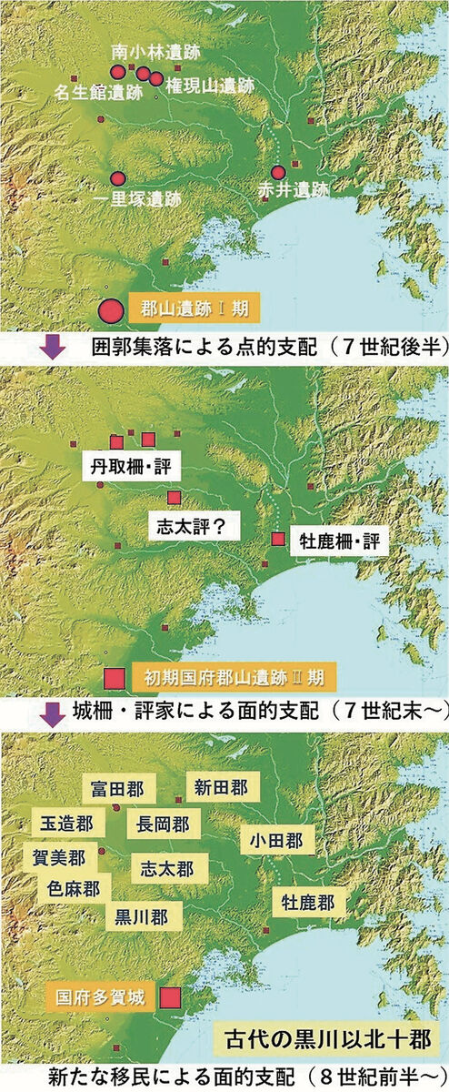 発掘！古代いしのまき 考古学で読み解く牡鹿地方＞奈良時代前半の牡鹿