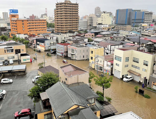 【速報】秋田大雨 秋田市の住宅被害、最大3万2000世帯 - 河北新報オンライン