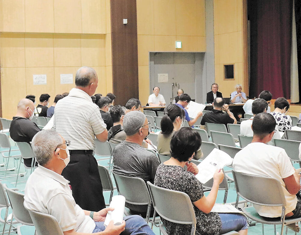 石巻・須江バイオ発電計画　２市で住民説明会、議論は平行線　安全性に懸念の声