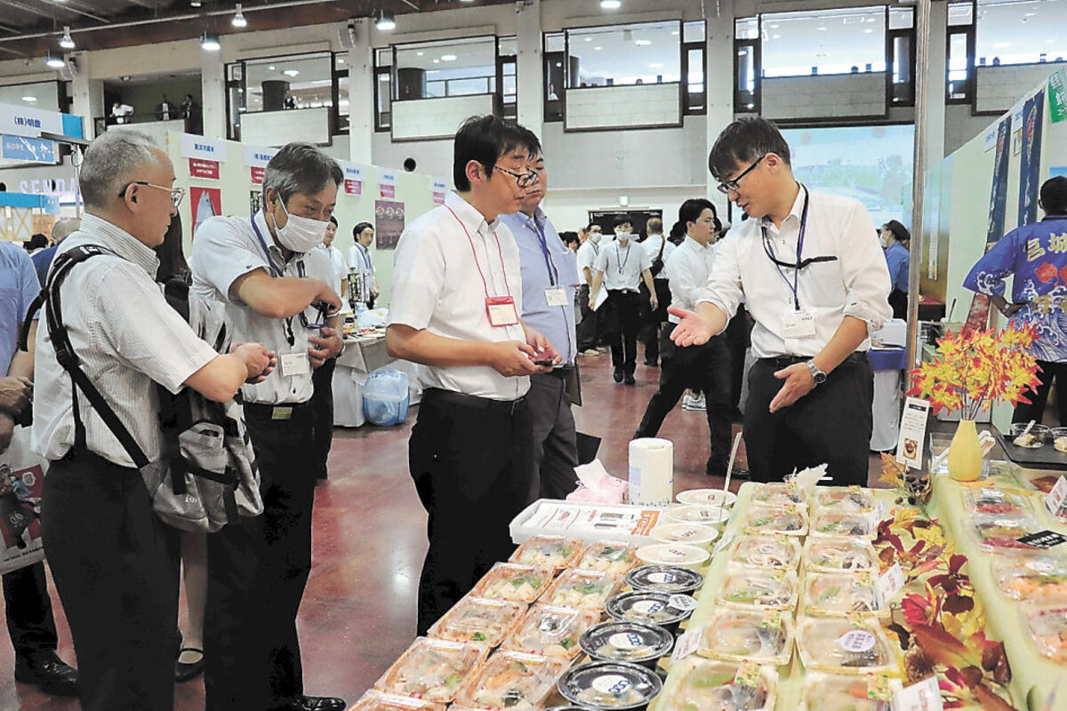 秋冬の魚や水産加工品紹介　多様な味わい方も　仙台で提案会「フレッシュ食の祭典」