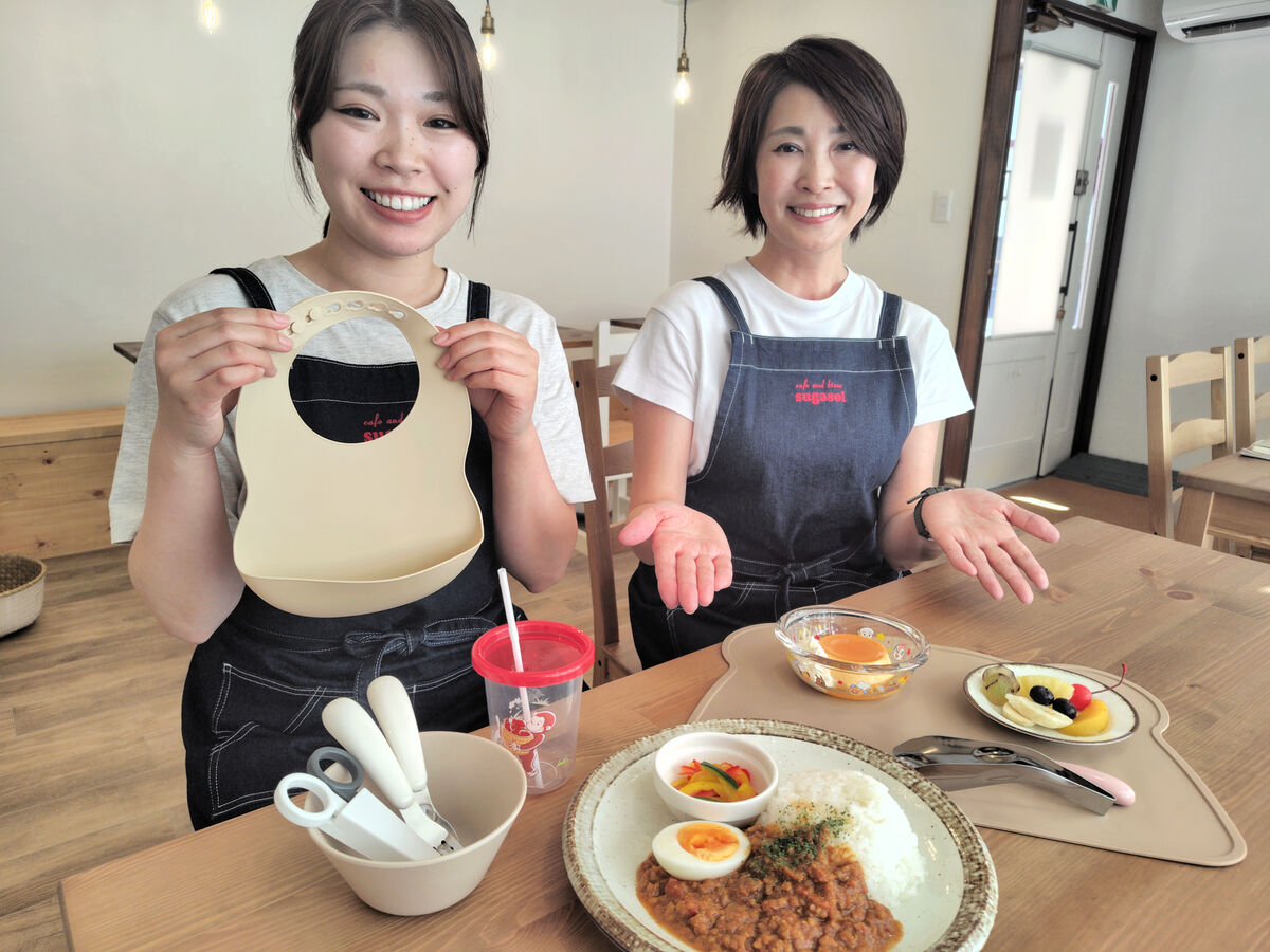 食べこぼしも大歓迎!　親子で楽しく外食できるカフェ「sugasol」、仙台・南光台東にオープン