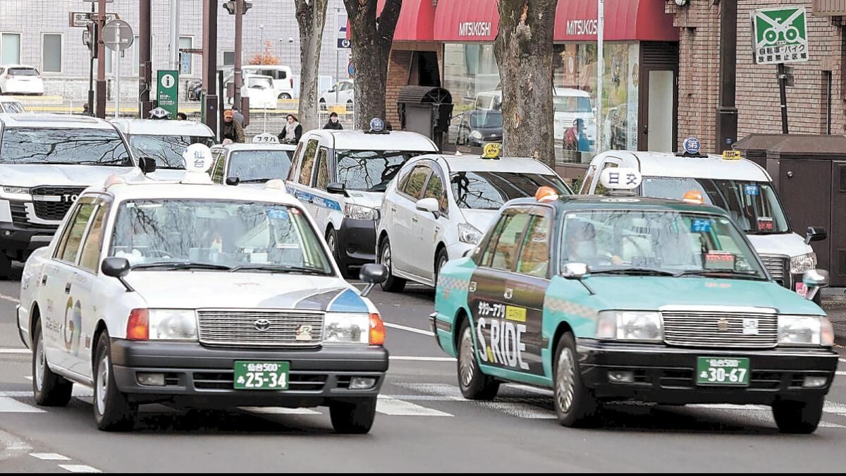 売り上げアップ、給与も上昇　仙台市内でタクシー運転手の人気高まる